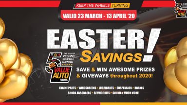 5 YEARS EASTER SAVINGS #KeepTheWheelsTurning